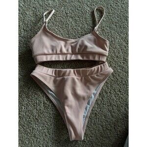 Pink bikini set